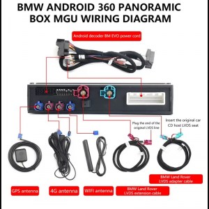 BMW MGU ANDROID 360 BOX 9590 d